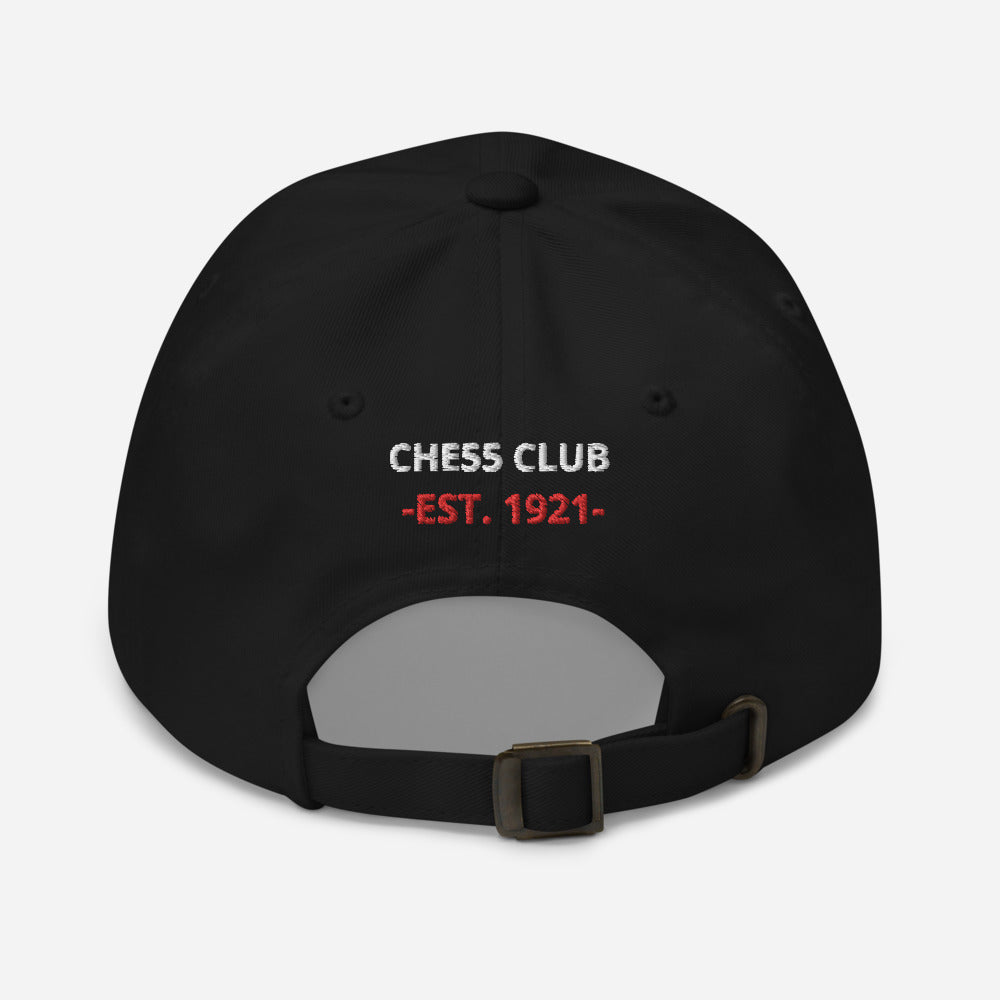 Canvas Hat (Black, Crimson, White)