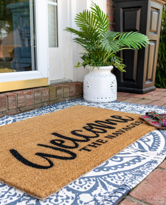 Personalized Welcome Mat