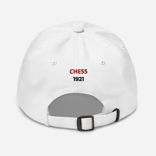 Canvas Hat (White, Black, Red)
