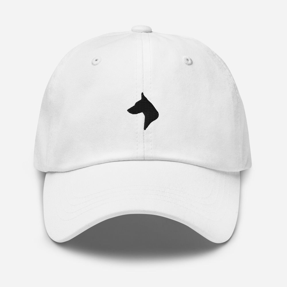 Canvas Hat (White, Black, Red)