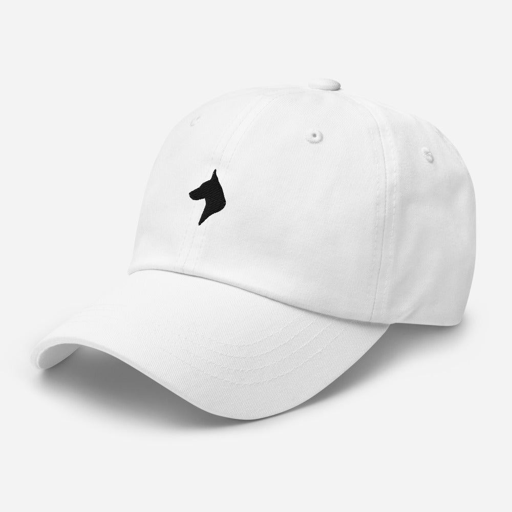 Canvas Hat (White, Black, Red)