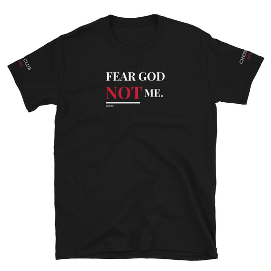 "Fear GOD" T-Shirt (Black)